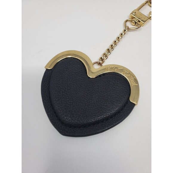 BETSEY JOHNSON Y2K SMALL CLUTCH WRISTLET ACCESSORY BAG & BLACK HEART PURSE CHARM - Picture 11 of 16